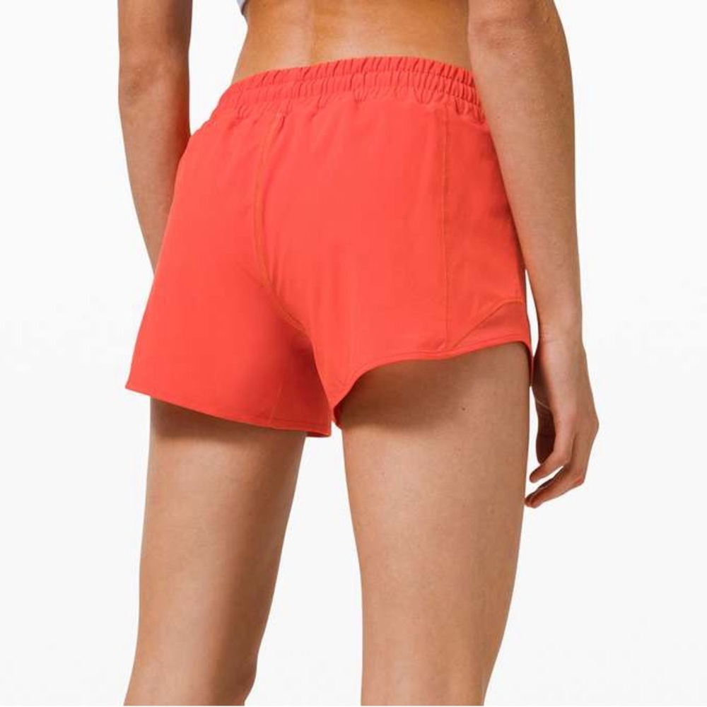 Lululemon Track That High Rise Short 4". Pale Raspberry. Size 4. - Picture 2 of 7